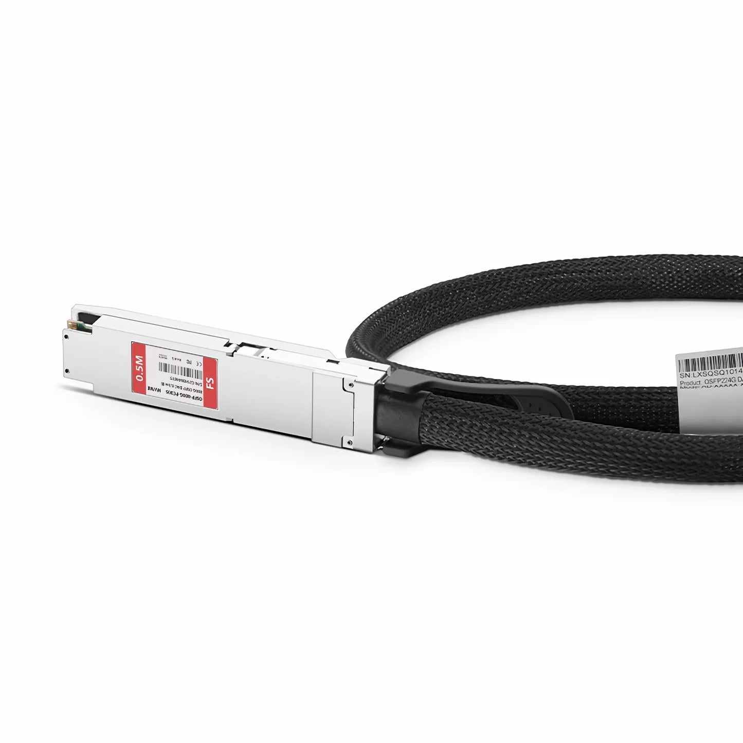 0.5m (2ft) NVIDIA/Mellanox MCP4Y10-N00A Compatible 800G OSFP 8 x 100G PAM4 Finned Top InfiniBand NDR Passive Direct Attach Copper Twinax Cable for Quantum-2 Switches