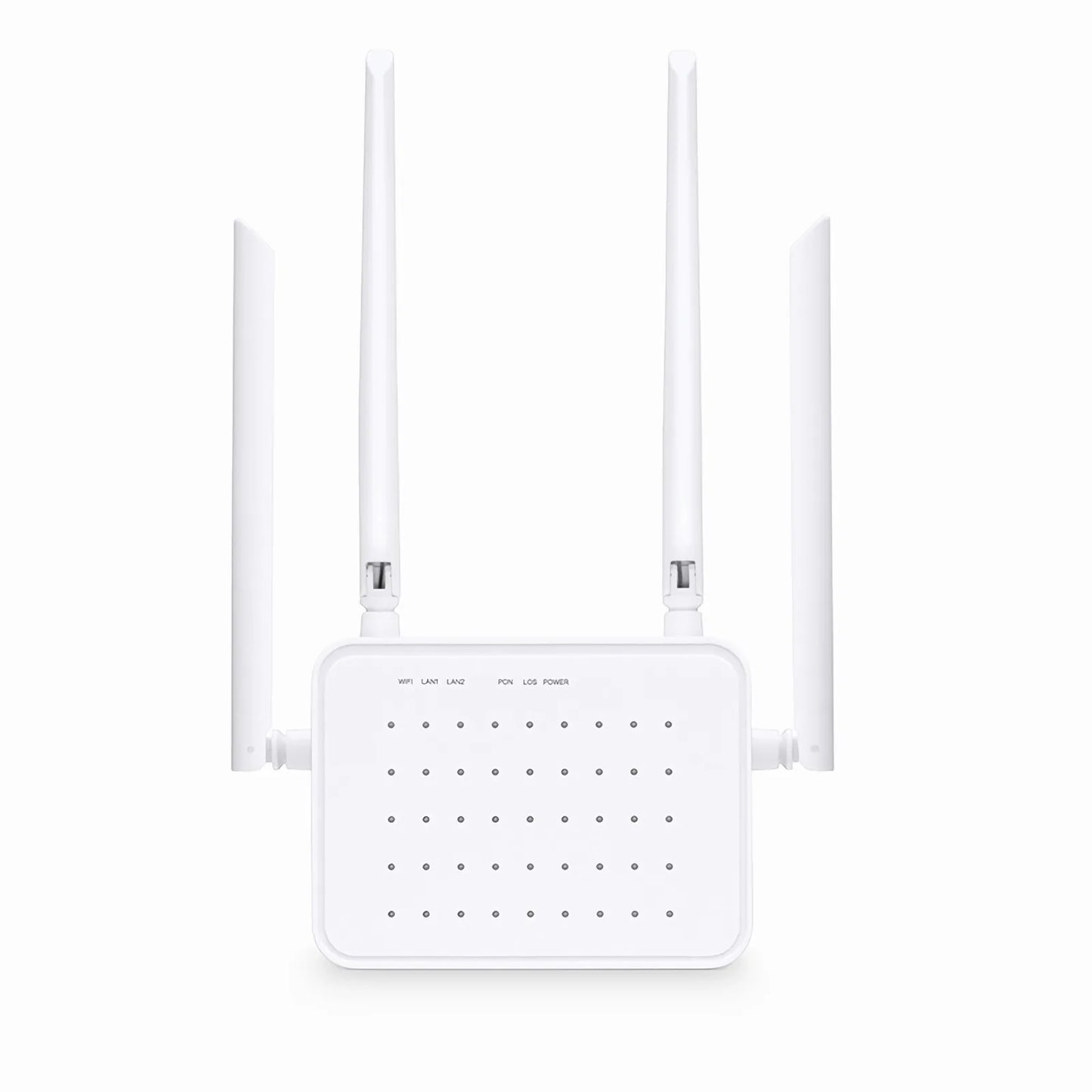 ONU1910-2G-W, XPON (GPON+EPON) ONU, with 1x PON, SC/UPC, 2x GE, 1x USB, and 4x External Antennas (1200M WiFi 5)
