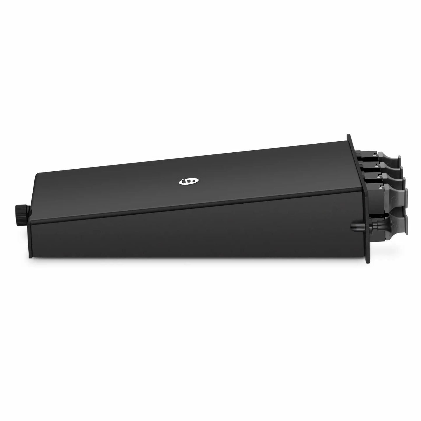 FHD™ MTP® Splice Cassette with Ribbon Pigtails, 96 Fibers OM4 Multimode, 8 x MTP®-12 UPC (Male) Key Up to Key Down (Black) Adapter, 0.35dB Max.