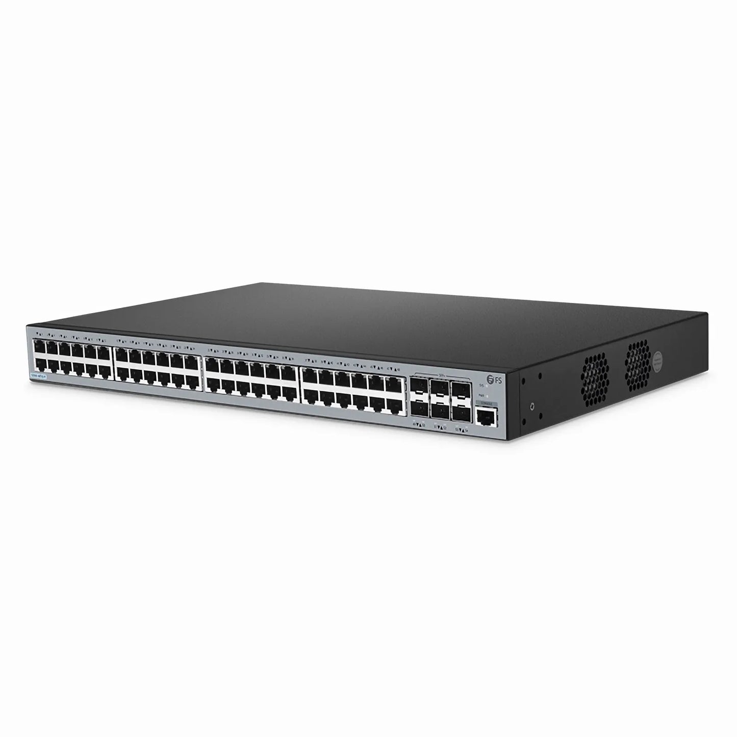 S3900-48T6S-R, 48-Port Gigabit Ethernet L2+ Switch, 48 x Gigabit RJ45, with 6 x 10Gb SFP+ Uplinks, Stackable Switch