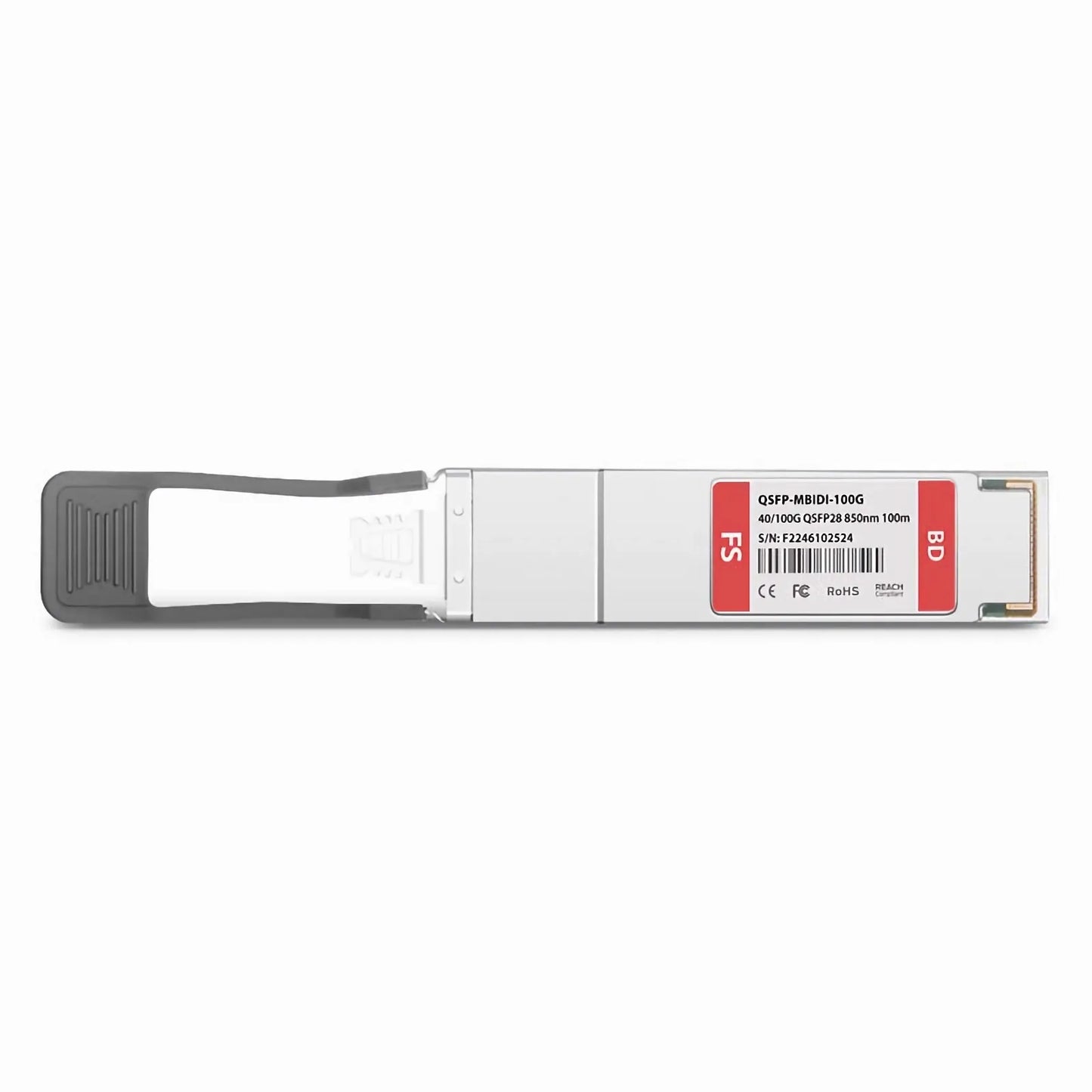 Cisco QSFP-40/100-SRBD Compatible 40/100GBASE-SM4 SWDM4 QSFP28 Dual Rate 4 x 25G NRZ 850/880/910/940nm 100m DOM Duplex LC/UPC MMF Optical Transceiver Module