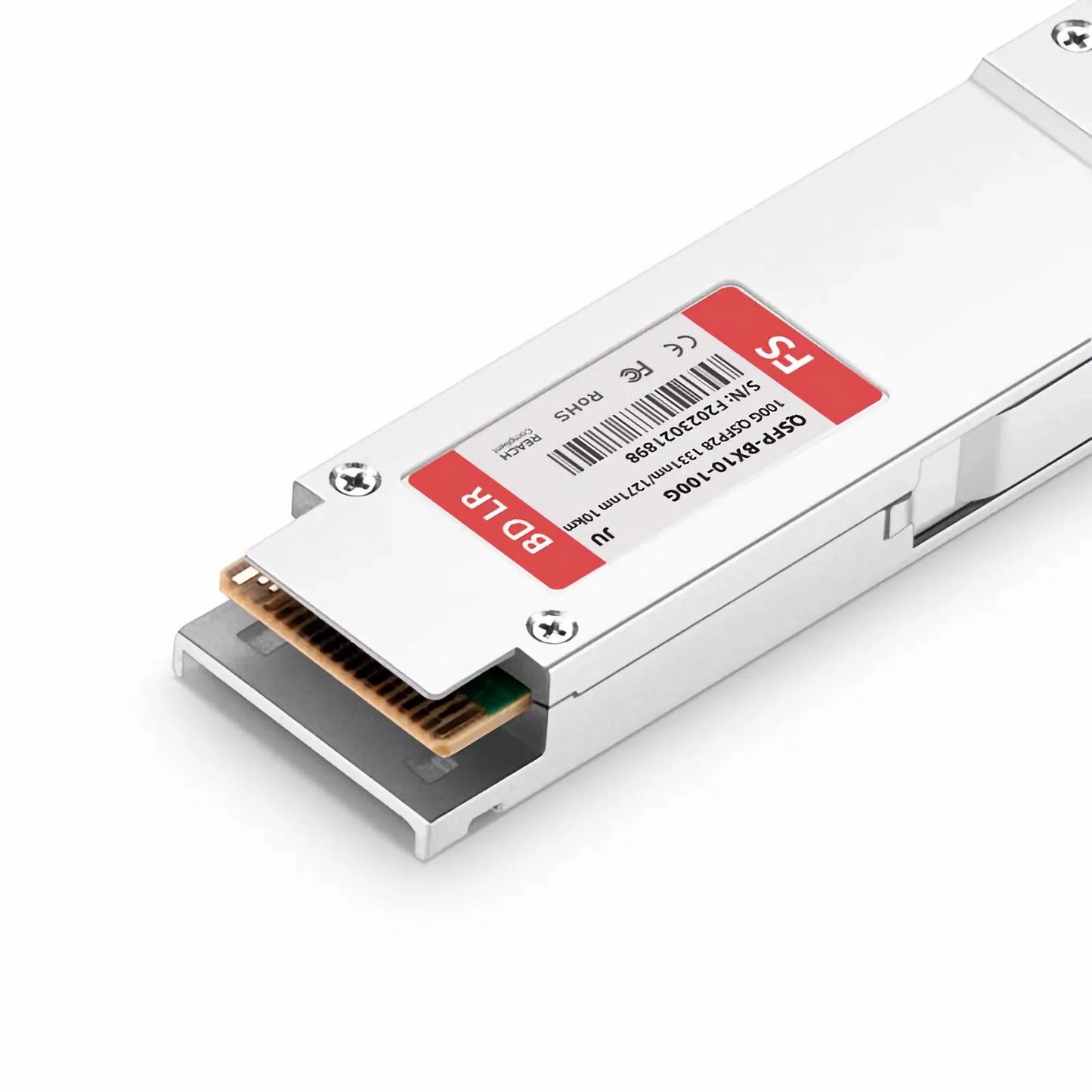 Juniper Compatible 100GBASE-BX10-D QSFP28 BiDi 4 x 25G NRZ 1331nm-TX/1271nm-RX 10km DOM Simplex LC/UPC SMF Optical Transceiver Module