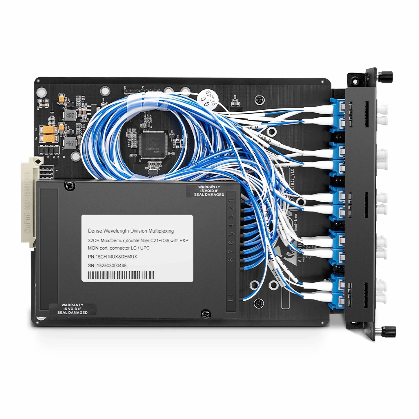 FMT-OMD, Customized DWDM Dual-fiber Mux/Demux for FMT Managed Chassis