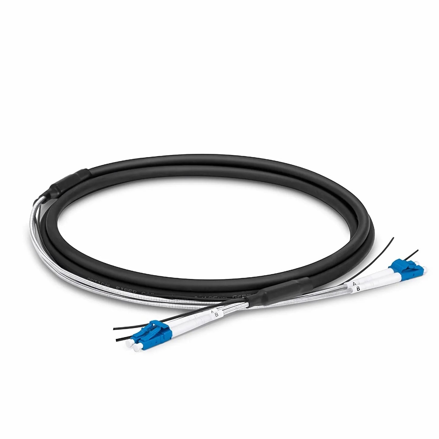 20m (66ft) LC UPC to LC UPC Duplex OS2 Single Mode 7.0mm LSZH FTTA Outdoor Fiber Patch Cable for Base Station