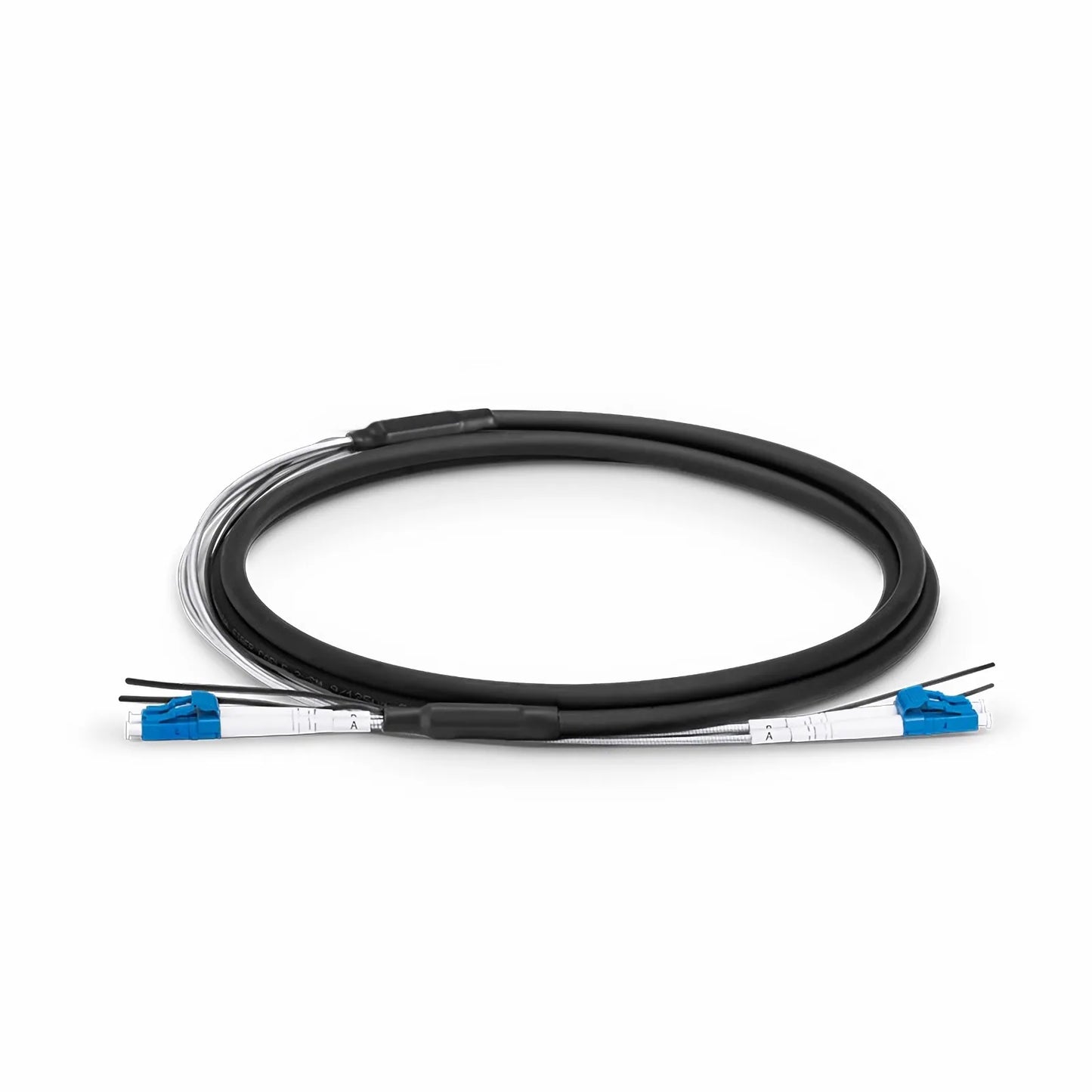 30m (98ft) LC UPC to LC UPC Duplex OS2 Single Mode 7.0mm LSZH FTTA Outdoor Fiber Patch Cable for Base Station