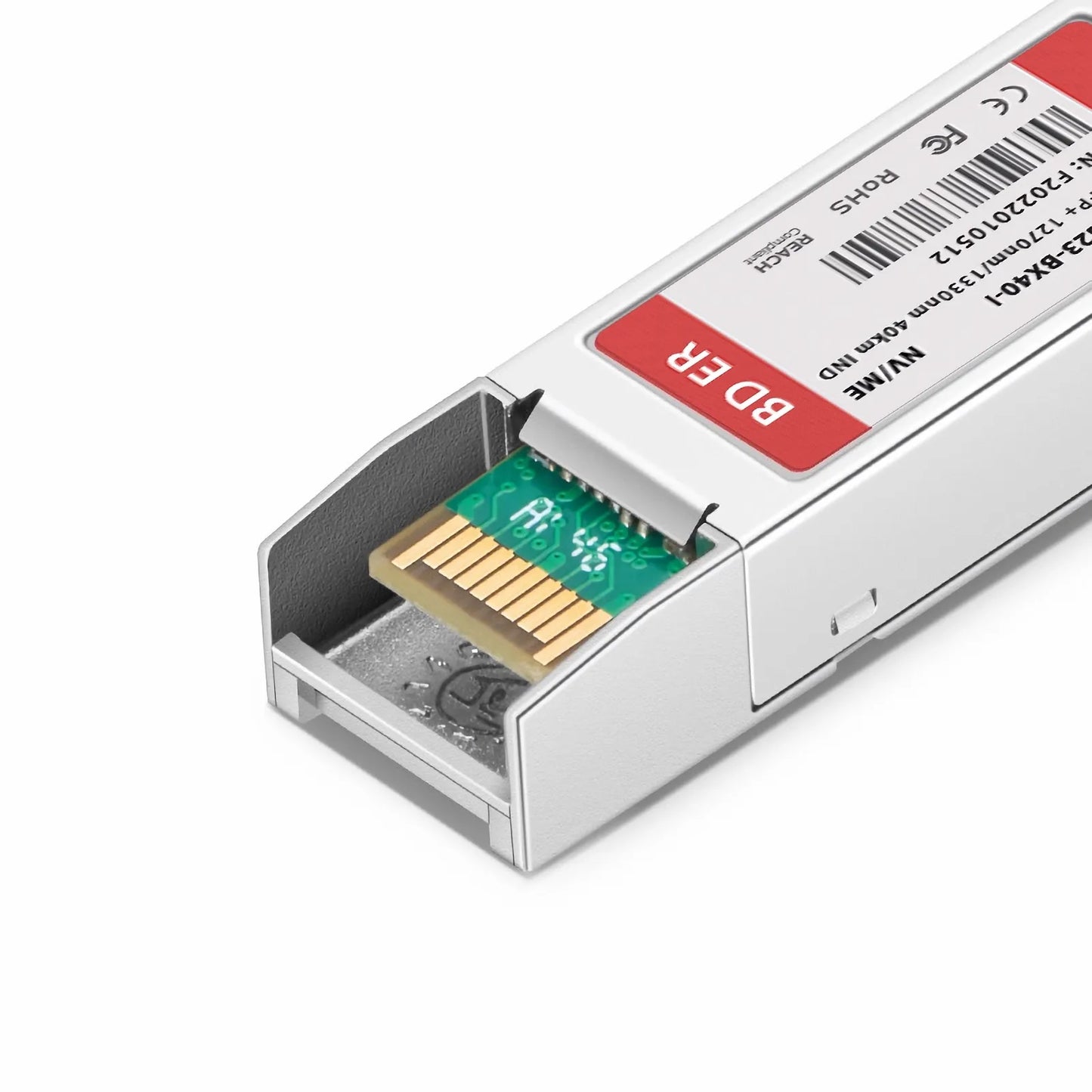 NVIDIA/Mellanox Compatible 10GBASE BiDi SFP+ 1270nm-TX/1330nm-RX 40km DOM Simplex LC/UPC SMF Ethernet Optical Transceiver Module (Industrial)