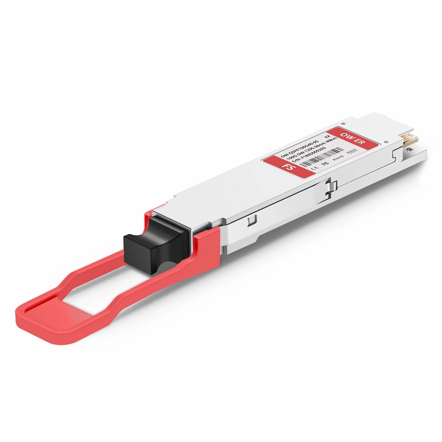 Extreme Compatible QSFP28 100G OWDM 1295.56nm 40km DOM Duplex LC/UPC SMF Optical Transceiver Module for Transmission