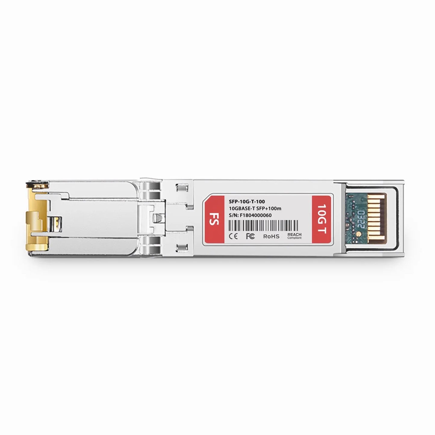Cisco SFP-10G-T-100 Compatible 10GBASE-T SFP+ Copper 100m RJ-45 Transceiver Module (LOS)