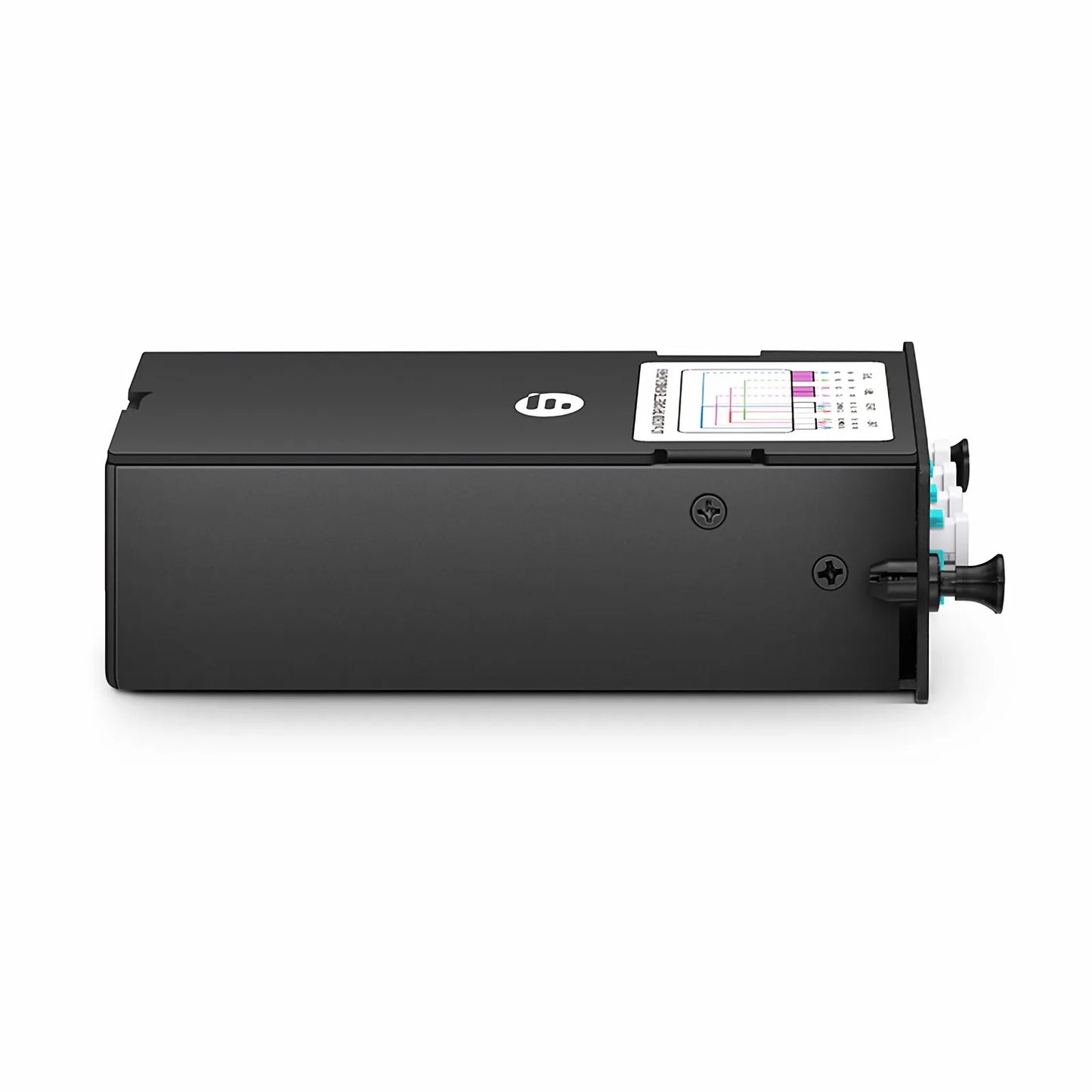 FHD™ BIDI LC TAP Cassette, OM4 Multimode, 2 x LC Duplex Live Ports, 2 x LC Duplex TAP Ports, 50/50 Split Ratio (Live/TAP), 40G