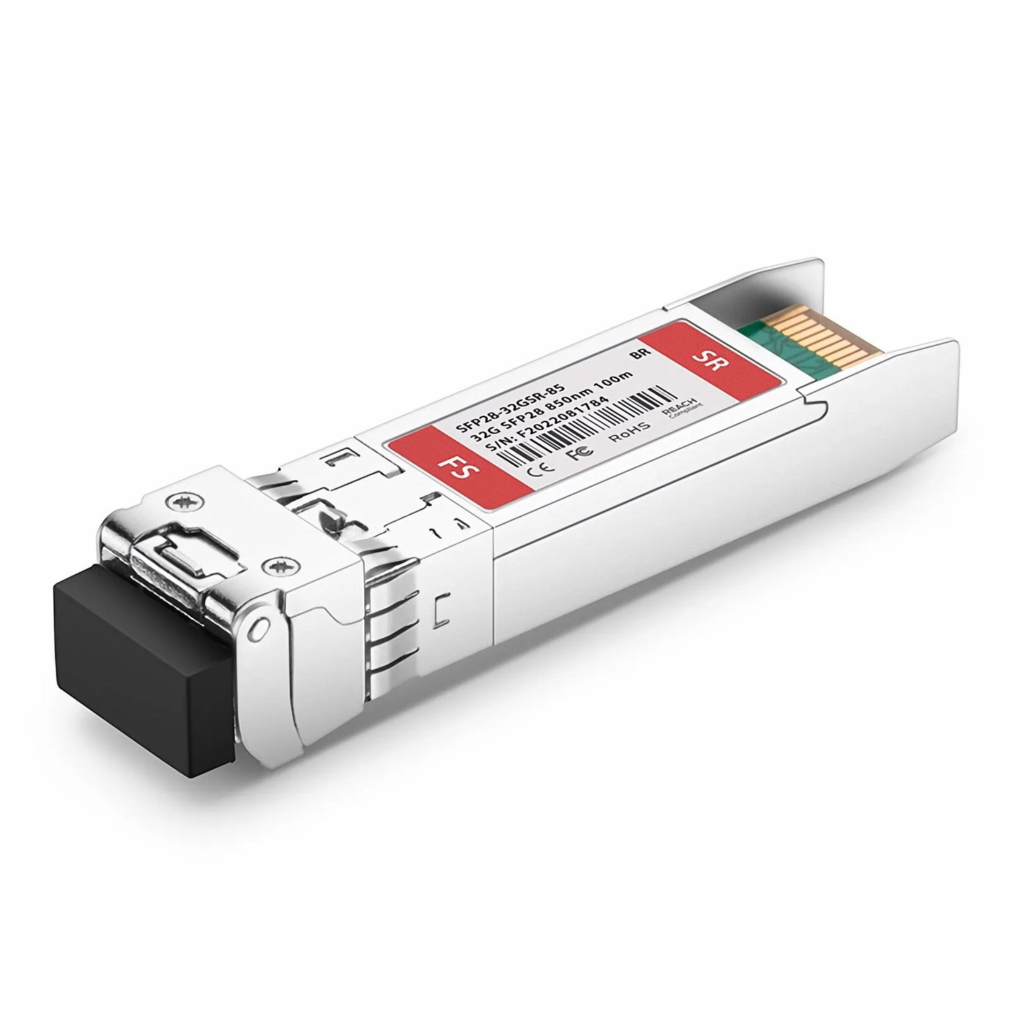 Brocade XBR-000212 Compatible SFP28 32G Fibre Channel 850nm 100m DOM Duplex LC/UPC MMF Optical Transceiver Module