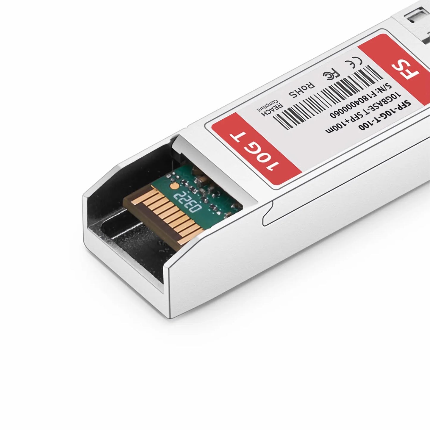 Cisco SFP-10G-T-100 Compatible 10GBASE-T SFP+ Copper 100m RJ-45 Transceiver Module (LOS)