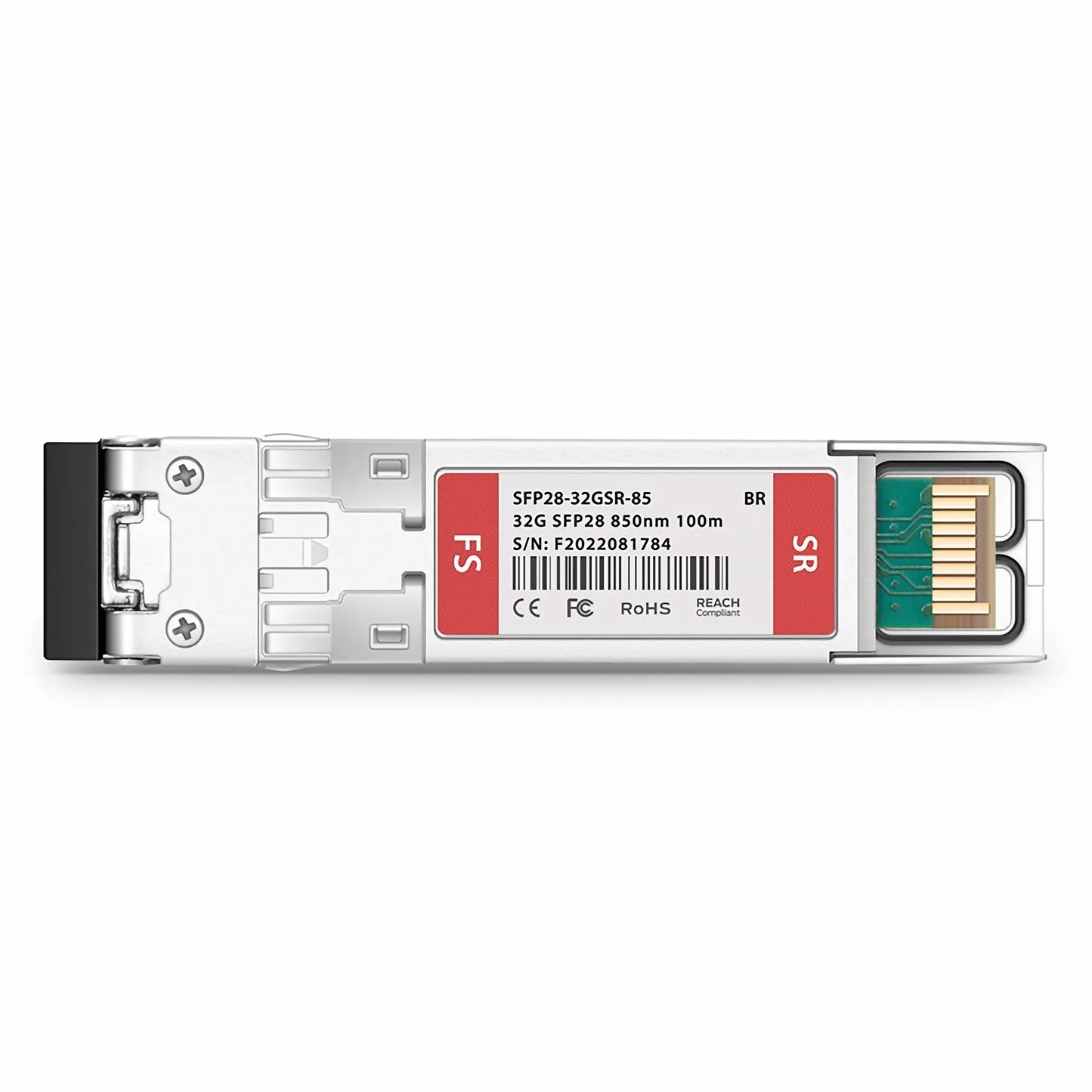 Brocade XBR-000212 Compatible SFP28 32G Fibre Channel 850nm 100m DOM Duplex LC/UPC MMF Optical Transceiver Module