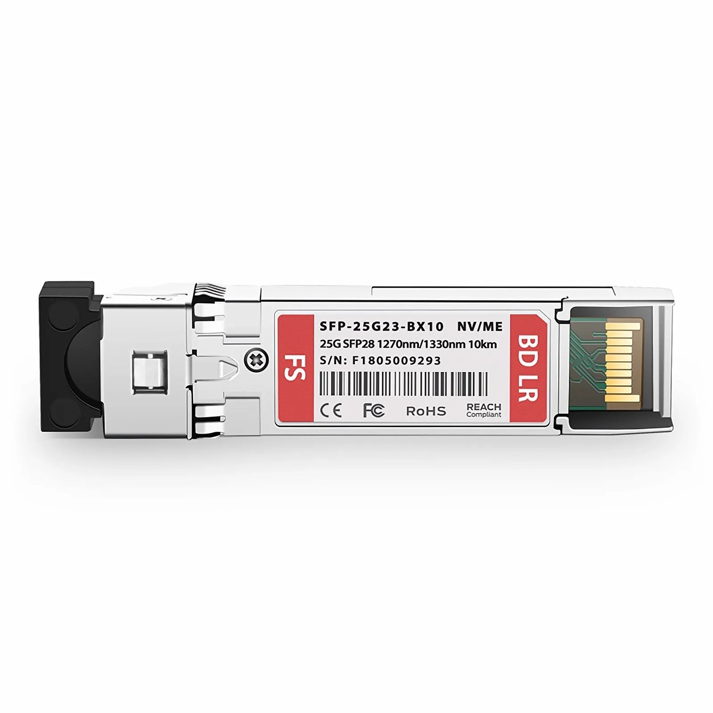 NVIDIA/Mellanox SFP28-25G-BX Compatible 25GBASE-U SFP28 BiDi 1270nm-TX/1330nm-RX 10km DOM Simplex LC/UPC SMF Ethernet Optical Transceiver Module