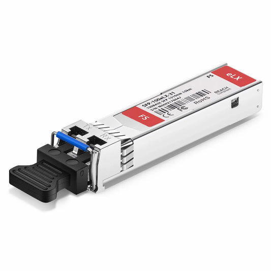 100BASE-LX SFP 1310nm 15km DOM Duplex LC SMF Optical Transceiver Module for FS Switches