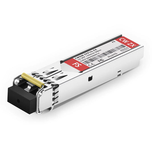 SFP 1000BASE-CWDM 1450nm 80km DOM Duplex LC/UPC SMF Optical Transceiver Module for Transmission for FS Switches