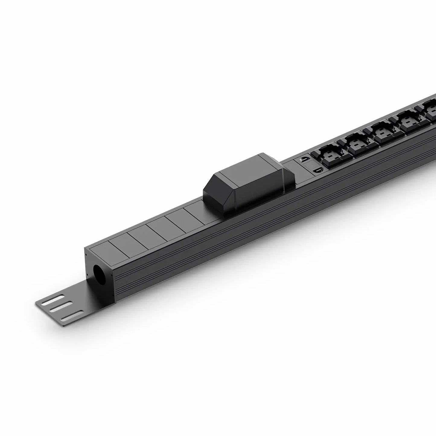 21.06kW 3-Phase 32A/380V Basic Rack PDU, 36 x C13 & 6 x C19 Outlets, IEC309 32A 3P + N + E Plug, 3ft Cord, 0U Vertical