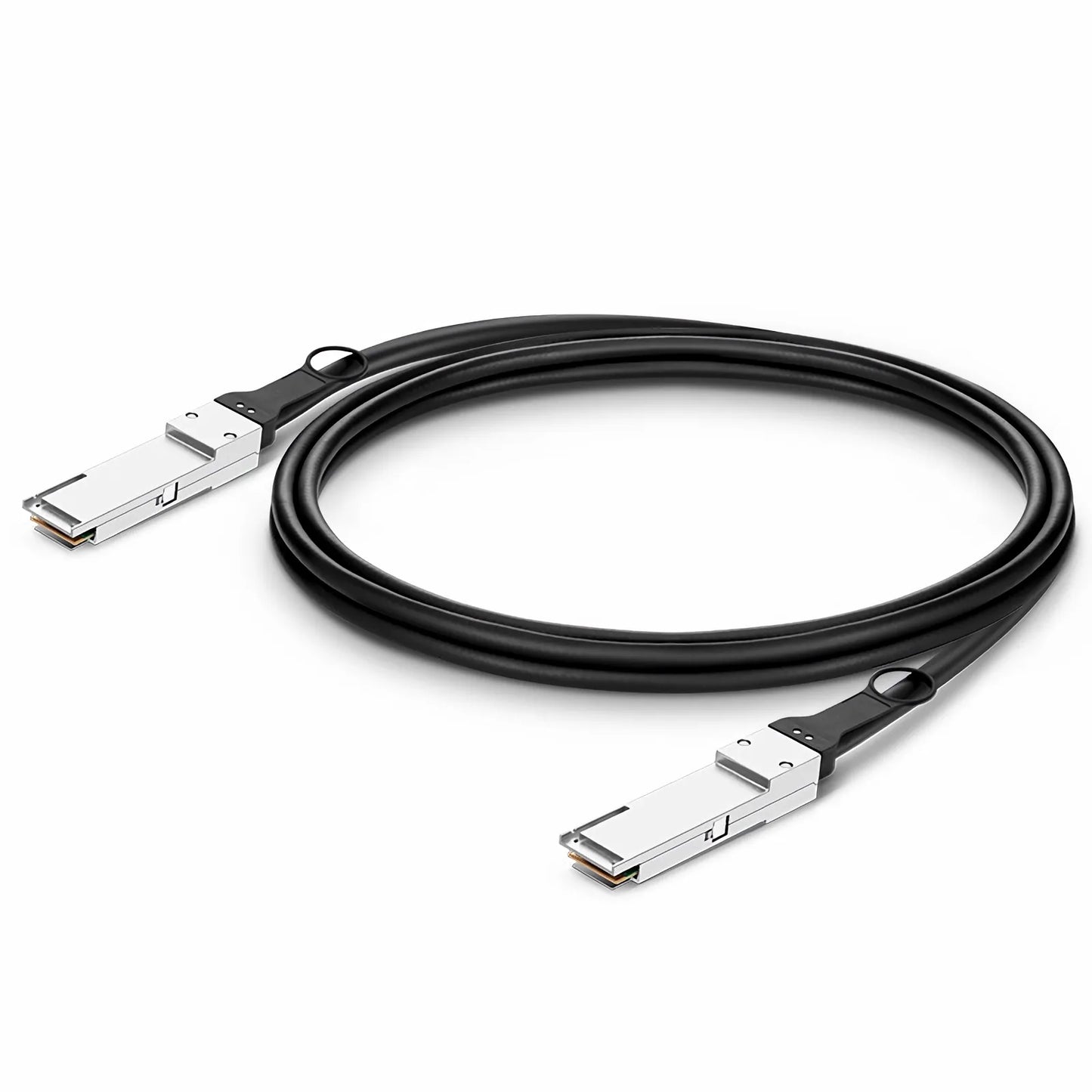 0.5m (2ft) Cisco QSFP-100G-CU0.5M Compatible 100G QSFP28 4 x 25G NRZ Passive Direct Attach Copper Twinax Cable