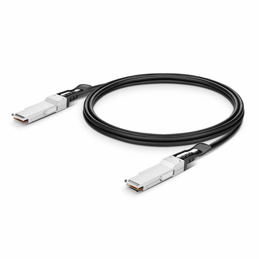 2m (7ft) Dell DAC-Q56-200G-2M Compatible 200G QSFP56 4 x 50G PAM4 Passive Direct Attach Copper Twinax Cable
