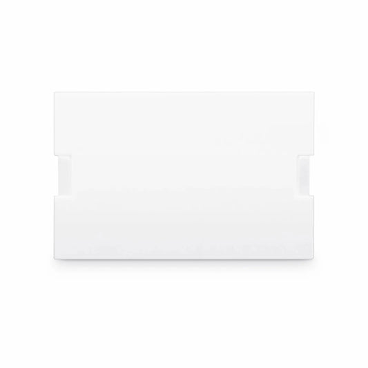 Blank MOS Module, 0.5 Units High, White