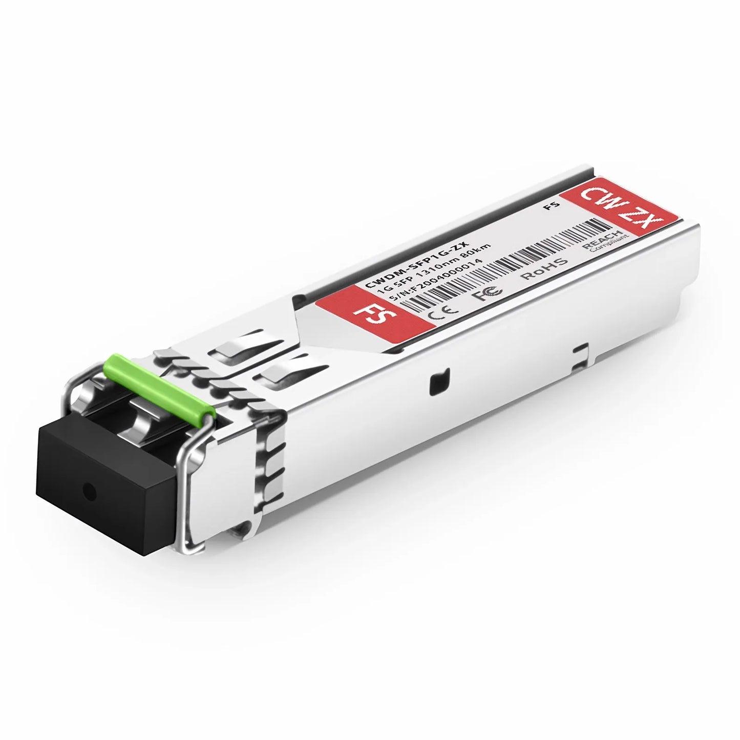 SFP 1000BASE-CWDM 1310nm 80km DOM Duplex LC/UPC SMF Optical Transceiver Module for Transmission for FS Switches