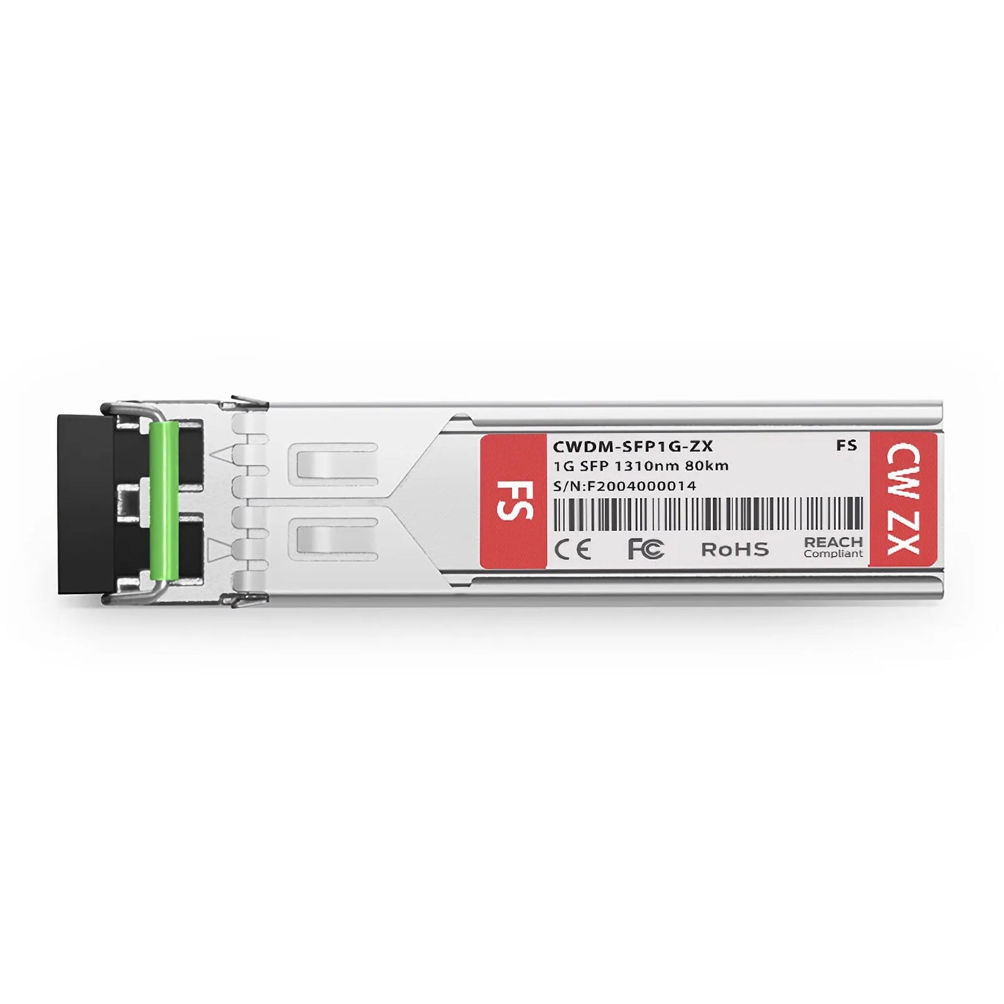SFP 1000BASE-CWDM 1310nm 80km DOM Duplex LC/UPC SMF Optical Transceiver Module for Transmission for FS Switches