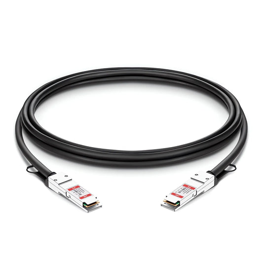 2m (7ft) Cisco QSFP-100G-CU2M Compatible 100G QSFP28 4 x 25G NRZ Passive Direct Attach Copper Twinax Cable