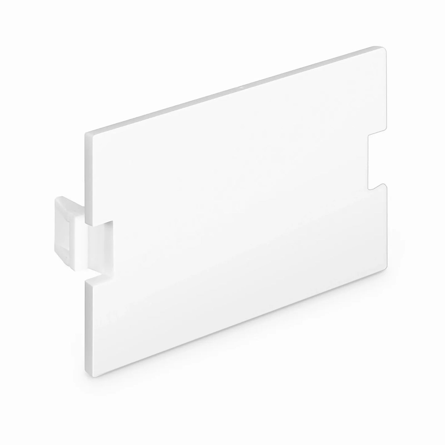 Blank MOS Module, 0.5 Units High, White