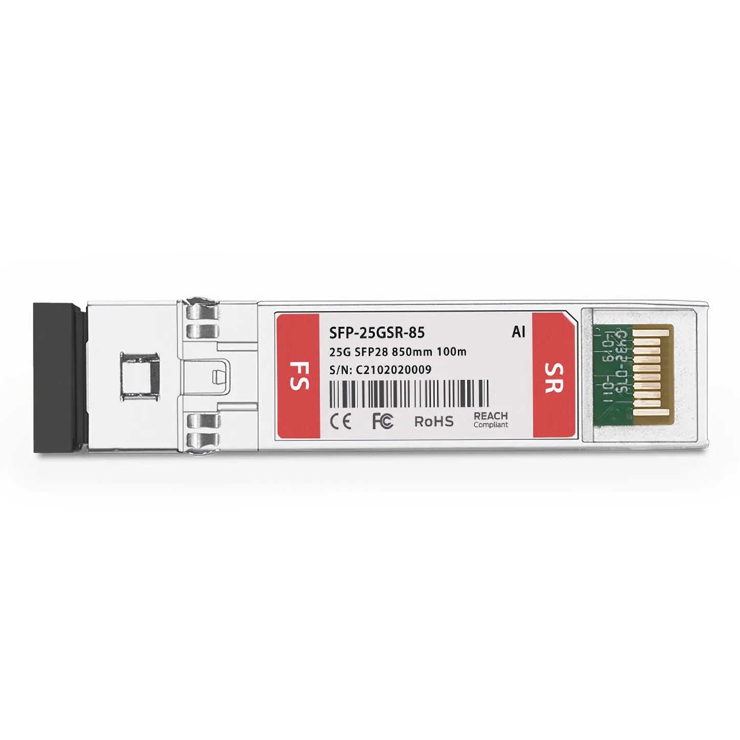 Arista Networks SFP-25G-SR Compatible 25GBASE-SR SFP28 850nm 100m DOM Duplex LC/UPC MMF Optical Transceiver Module
