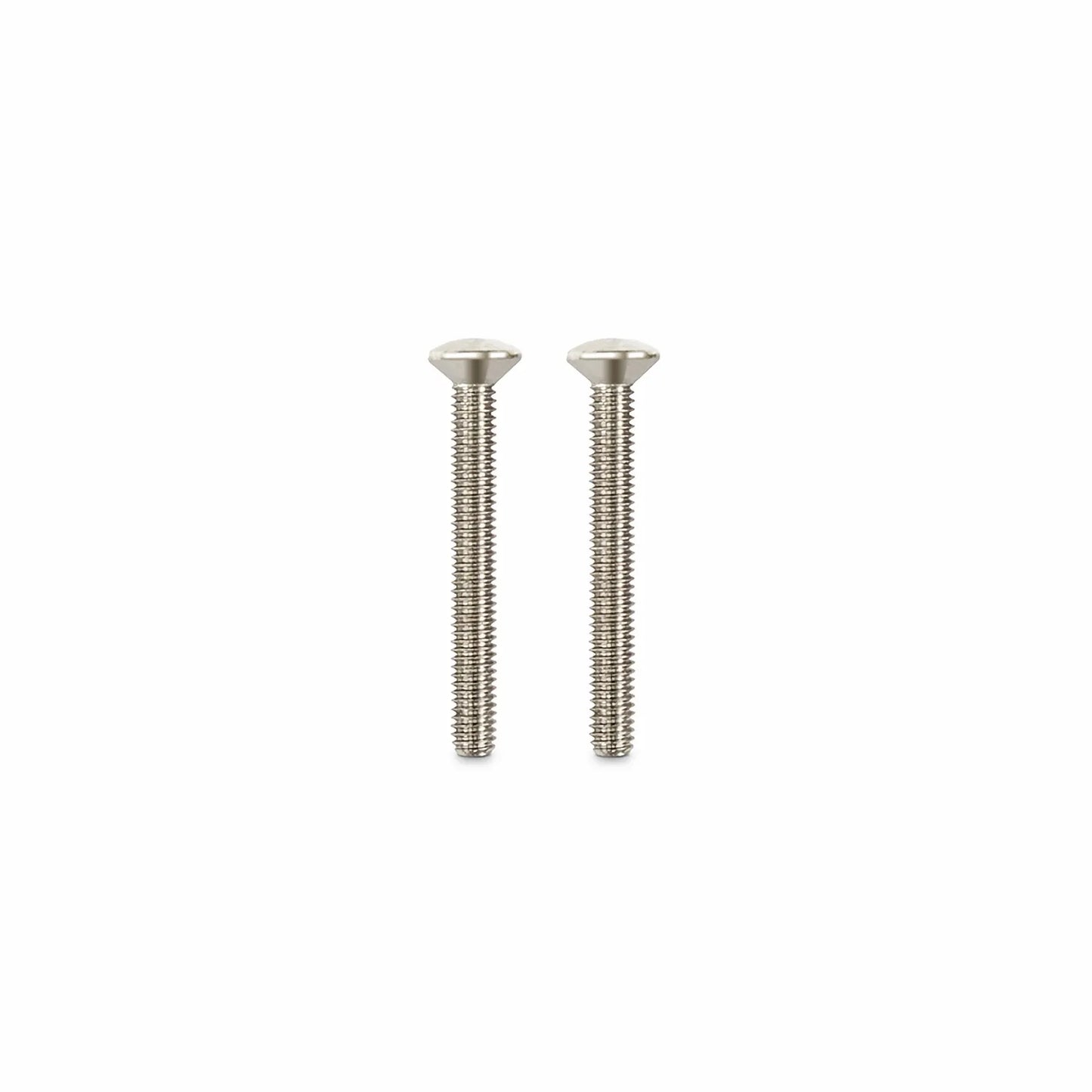 British-Style Dual Gang Faceplate Frame, White, 3.38"x3.38"