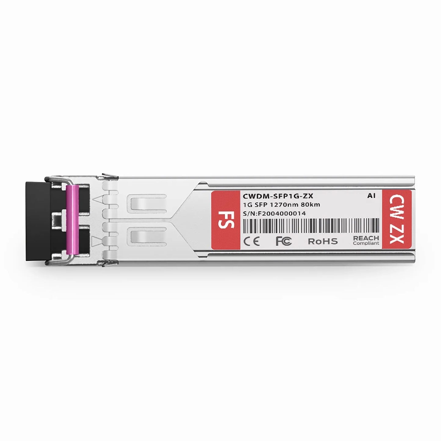 Arista Networks SFP-1G-CZ-1270 Compatible SFP 1000BASE-CWDM 1270nm 80km DOM Duplex LC/UPC SMF Optical Transceiver Module for Transmission