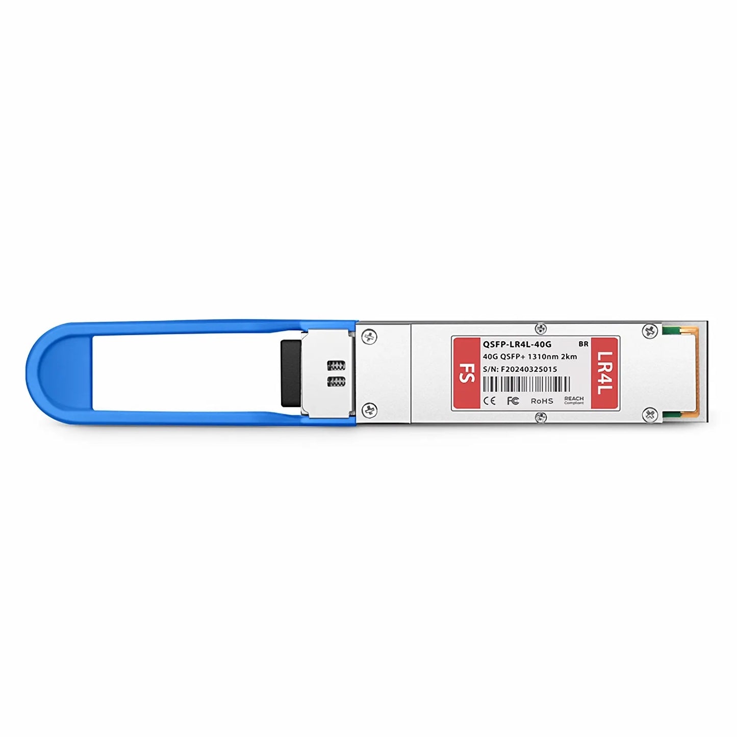 Brocade 40G-QSFP-LR4L Compatible 40GBASE-LR4L QSFP+ 1310nm 2km DOM Duplex LC/UPC SMF Optical Transceiver Module