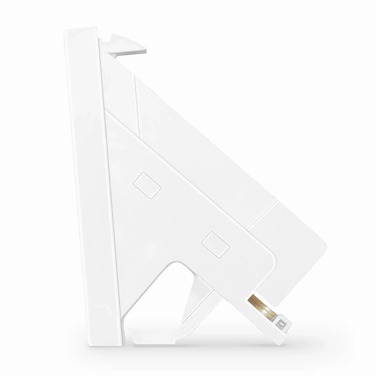LJ6C-Style Wallplate Insert, 24.9mm x 39.9mm, Angled, 1-Port, White