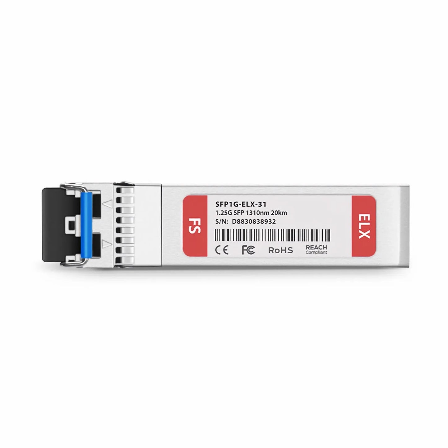 Cisco GLC-LH-SM-20 Compatible 1000BASE-LX/LH SFP 1310nm 20km DOM Duplex LC/UPC SMF Optical Transceiver Module