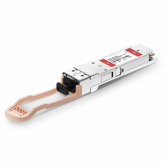 H3C QSFP-100G-SR4-MM850 Compatible 100GBASE-SR4 QSFP28 4 x 25G NRZ 850nm 100m DOM MPO-12/UPC MMF Optical Transceiver Module, Breakout to 4 x 25G-SR