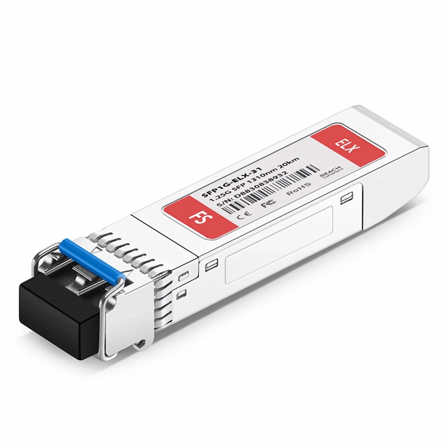 Cisco GLC-LH-SM-20 Compatible 1000BASE-LX/LH SFP 1310nm 20km DOM Duplex LC/UPC SMF Optical Transceiver Module