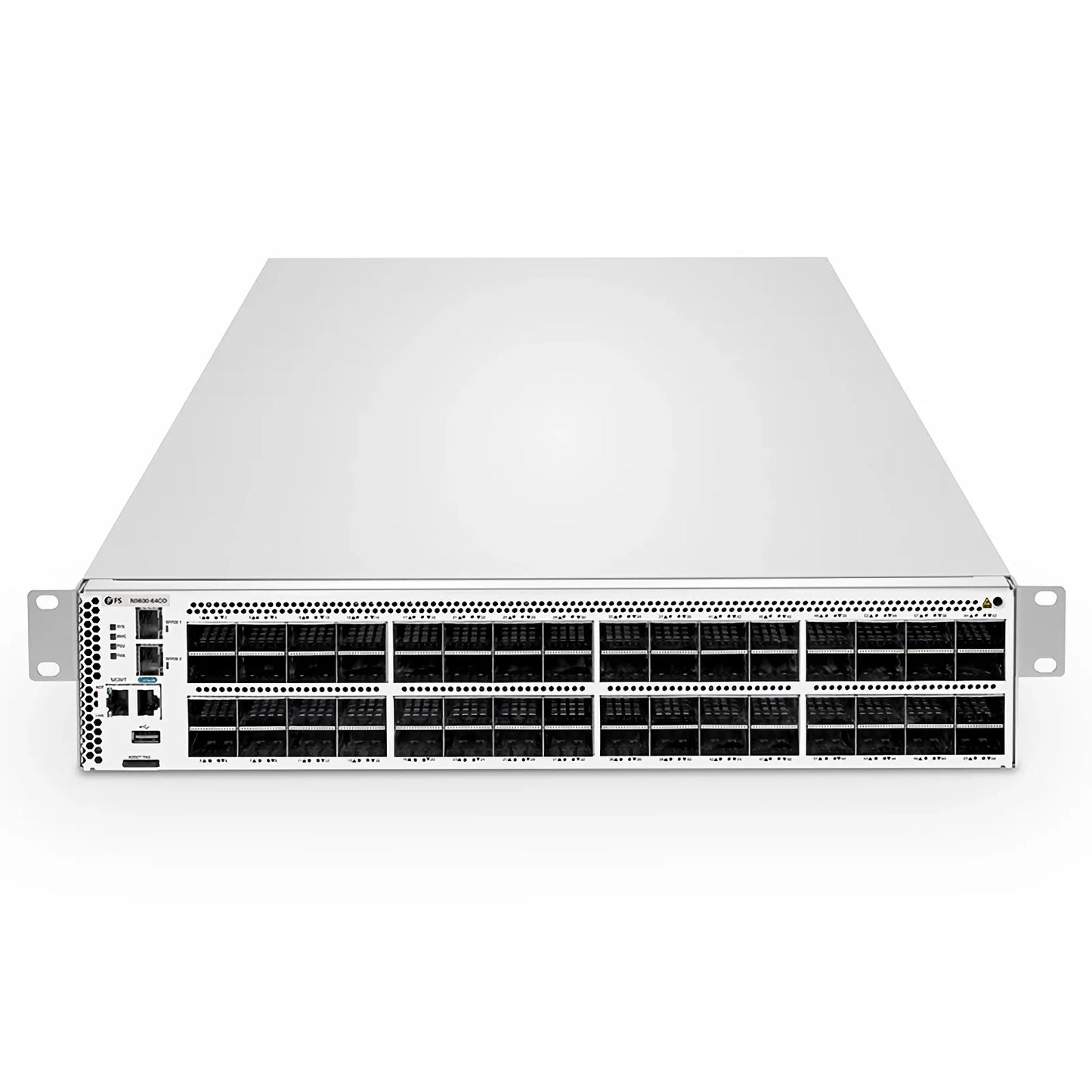 N9600-64OD, 64-Port Ethernet HPC/AI Data Center Switch, 64 x 800Gb OSFP, PicOS®, Broadcom Tomahawk 5 Chip, Front-to-Back Airflow