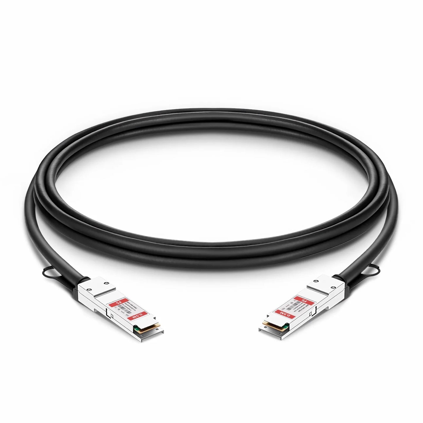 0.5m (2ft) Cisco QSFP-100G-CU0.5M Compatible 100G QSFP28 4 x 25G NRZ Passive Direct Attach Copper Twinax Cable