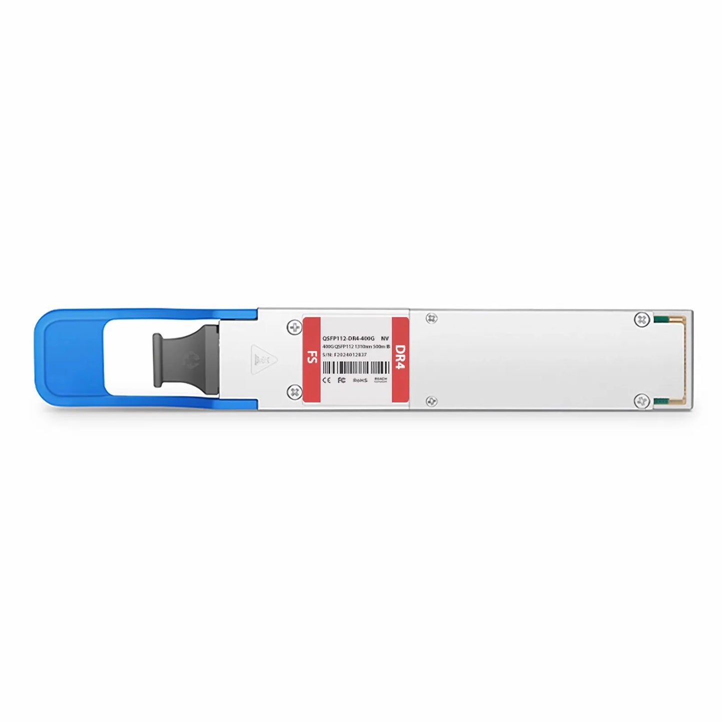 NVIDIA/Mellanox MMS1X00-NS400 Compatible 400GBASE-DR4 QSFP112 4 x 100G PAM4 1310nm 500m DOM MPO-12/APC SMF InfiniBand NDR Optical Transceiver Module for ConnectX-7 HCA