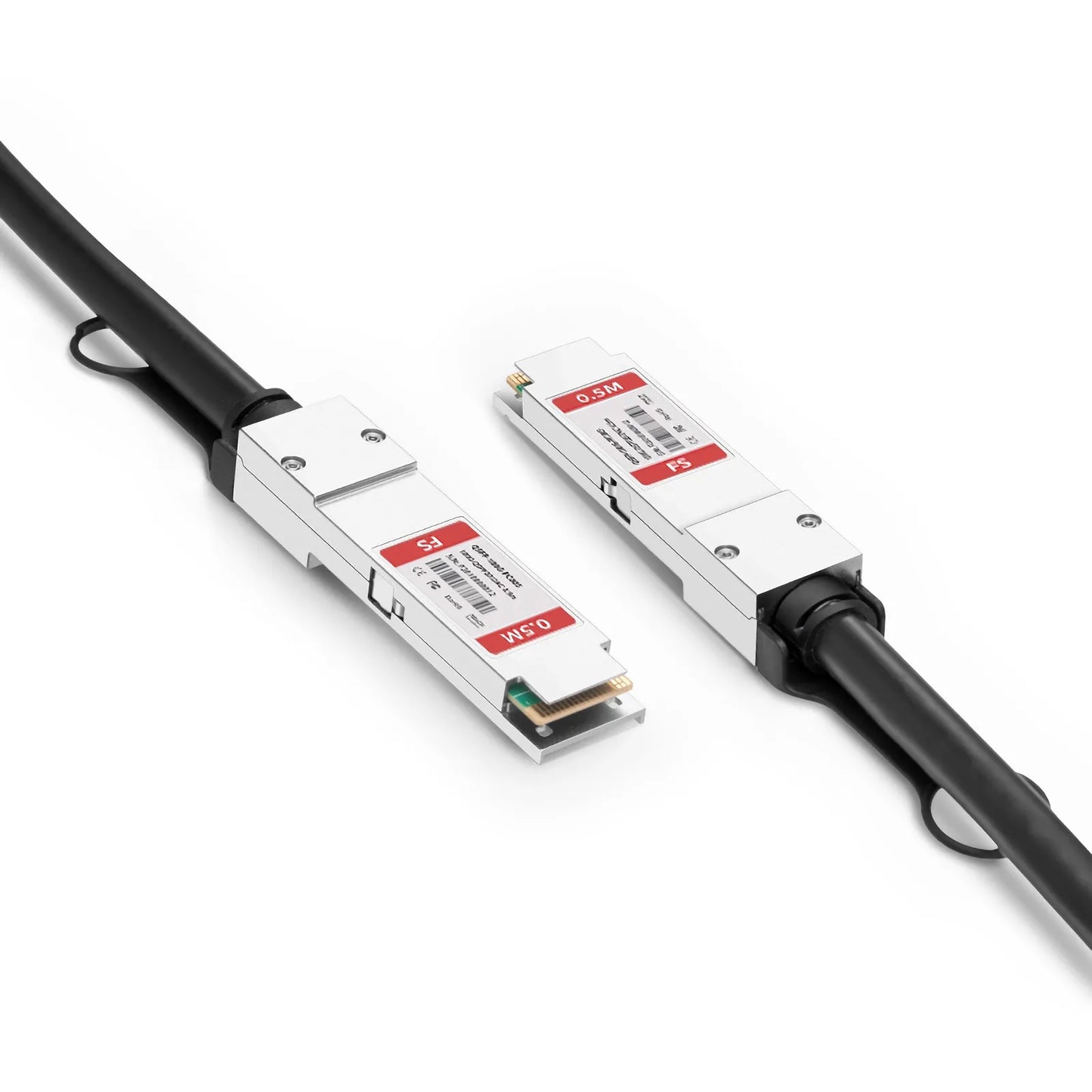 0.5m (2ft) Cisco QSFP-100G-CU0.5M Compatible 100G QSFP28 4 x 25G NRZ Passive Direct Attach Copper Twinax Cable