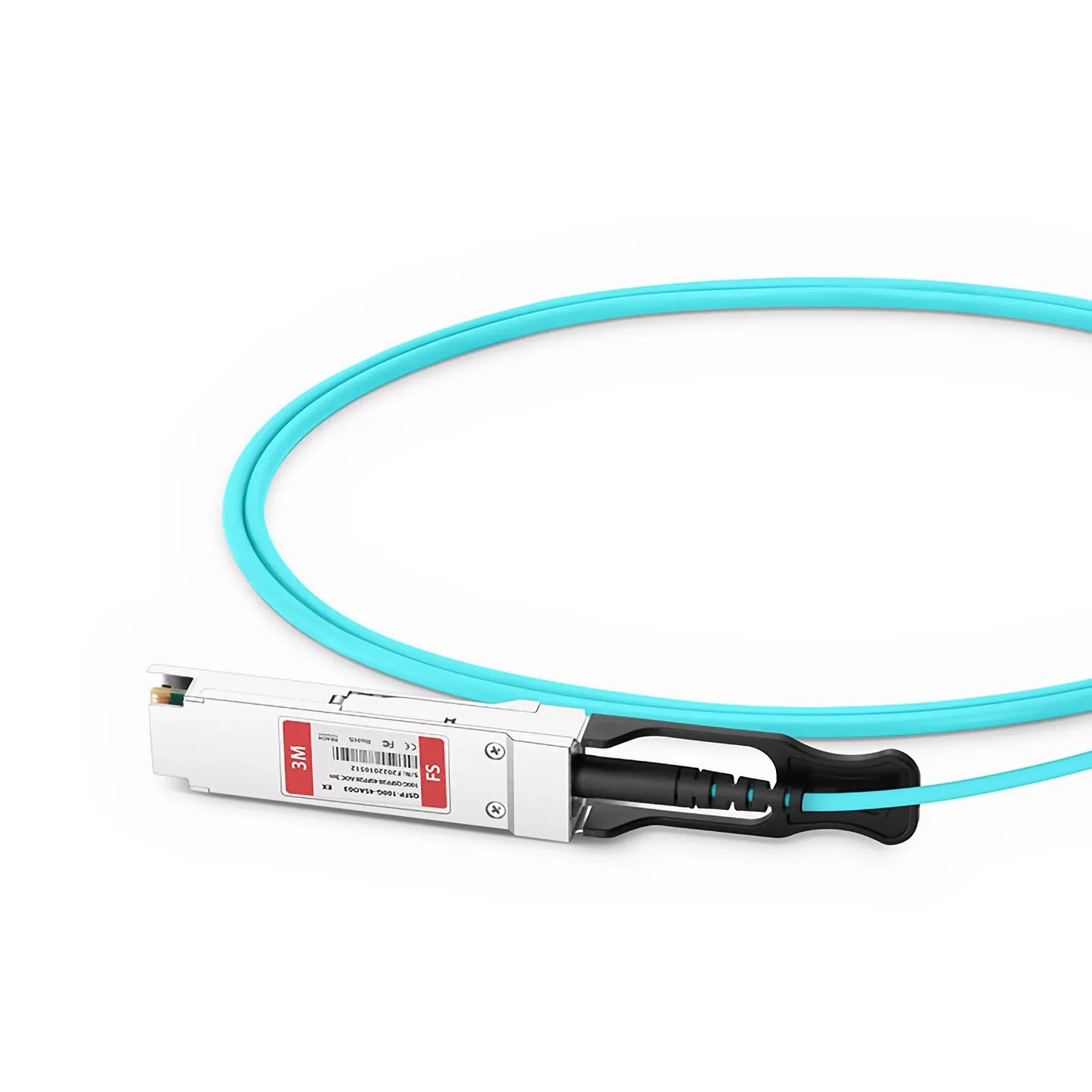 3m (10ft) Extreme Networks Compatible 100G QSFP28 4 x 25G NRZ to 4 x 25G SFP28 NRZ Active Optical Breakout Cable