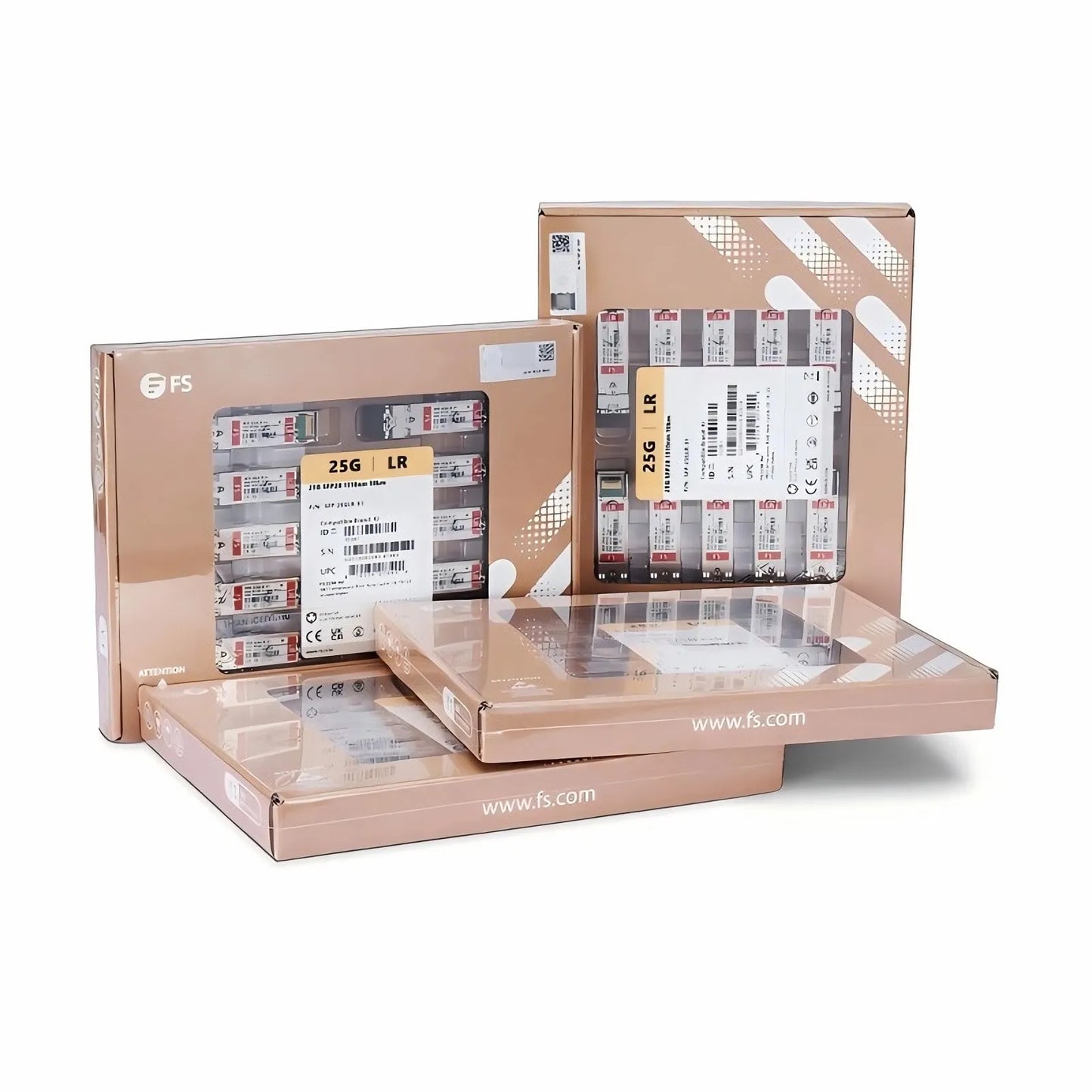 Cisco SFP-25G-LR-S Compatible 25GBASE-LR SFP28 1310nm 10km DOM Duplex LC/UPC SMF Optical Transceiver Module
