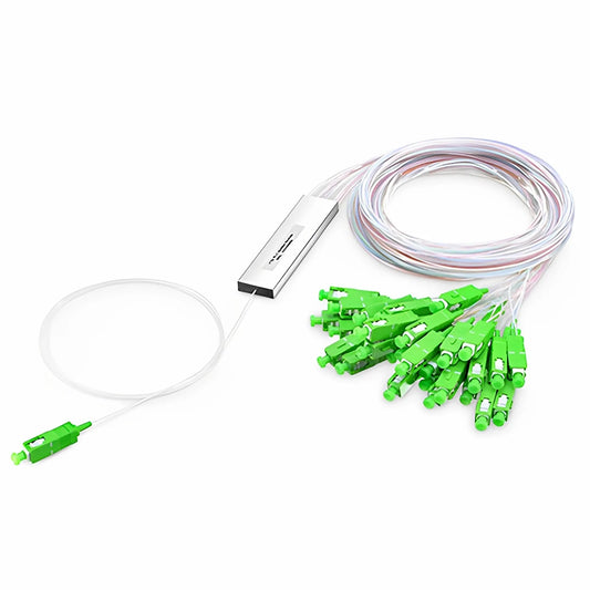 1 x 32 PLC Fiber Splitter, Mini Module, 900μm, SC/APC, Singlemode