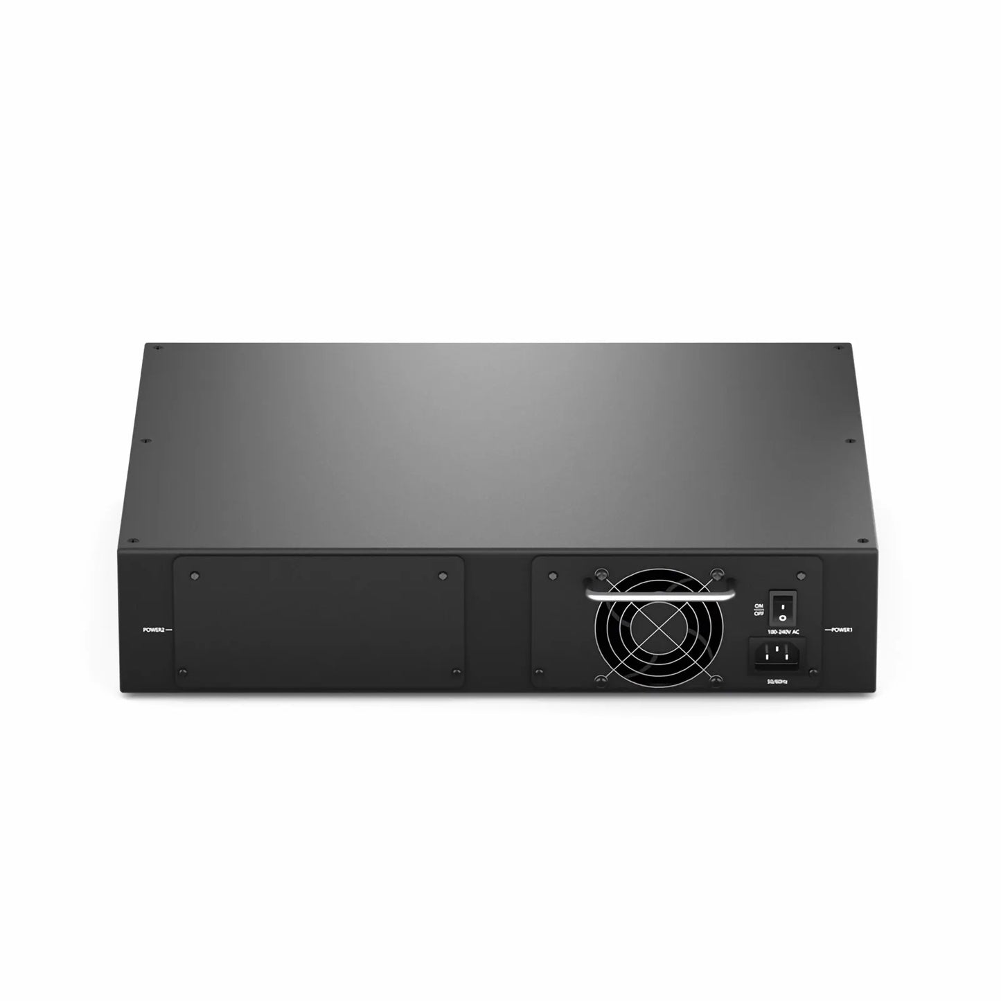 16 Managed Media Converter Chassis, 2U Rack Mount, Single Power AC 100-240V