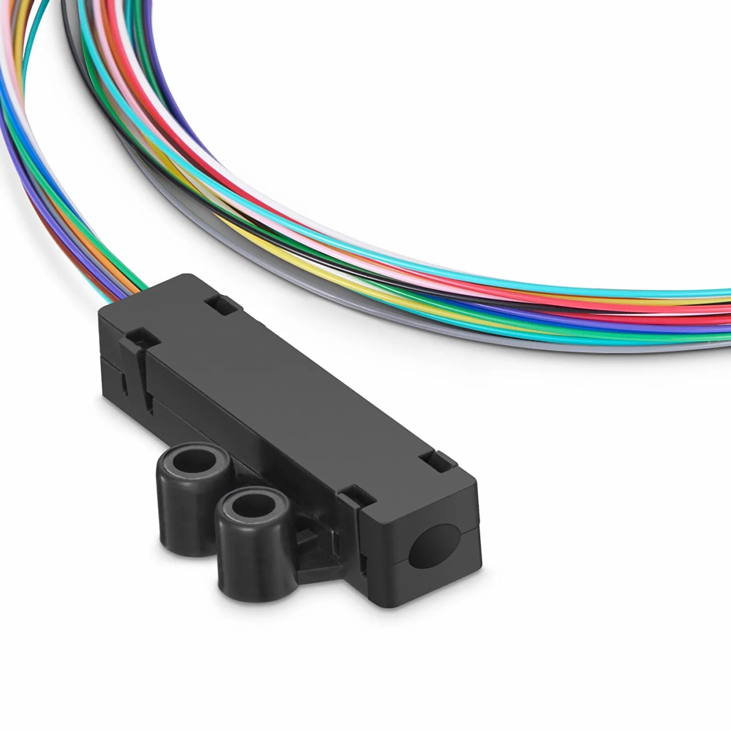 12 Fibers Buffer Tube Color-coded Fan-out Kit, for Round Cable, Indoor, 1.2m (3.94ft) Tubing Length