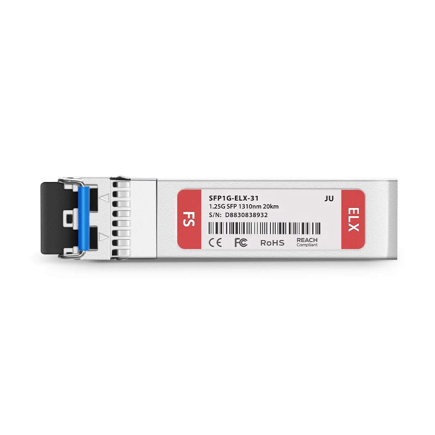 Juniper Networks SFP-1GE-LX-20 Compatible 1000BASE-LX/LH SFP 1310nm 20km DOM Duplex LC/UPC SMF Optical Transceiver Module