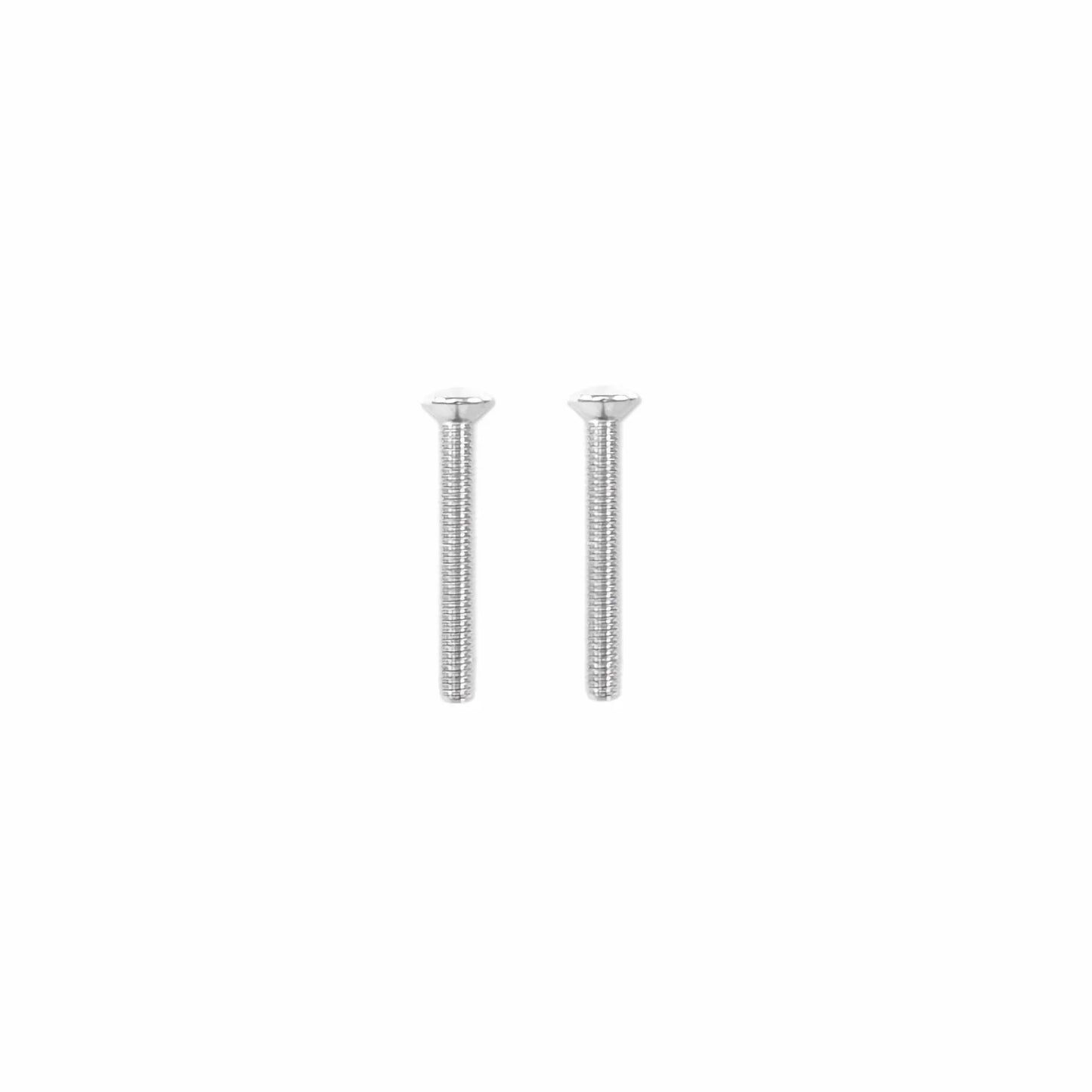 British-Style Single Gang Faceplate Frame, White, 3.38"x3.38"