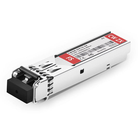 SFP 1000BASE-CWDM 1430nm 80km DOM Duplex LC/UPC SMF Optical Transceiver Module for Transmission for FS Switches
