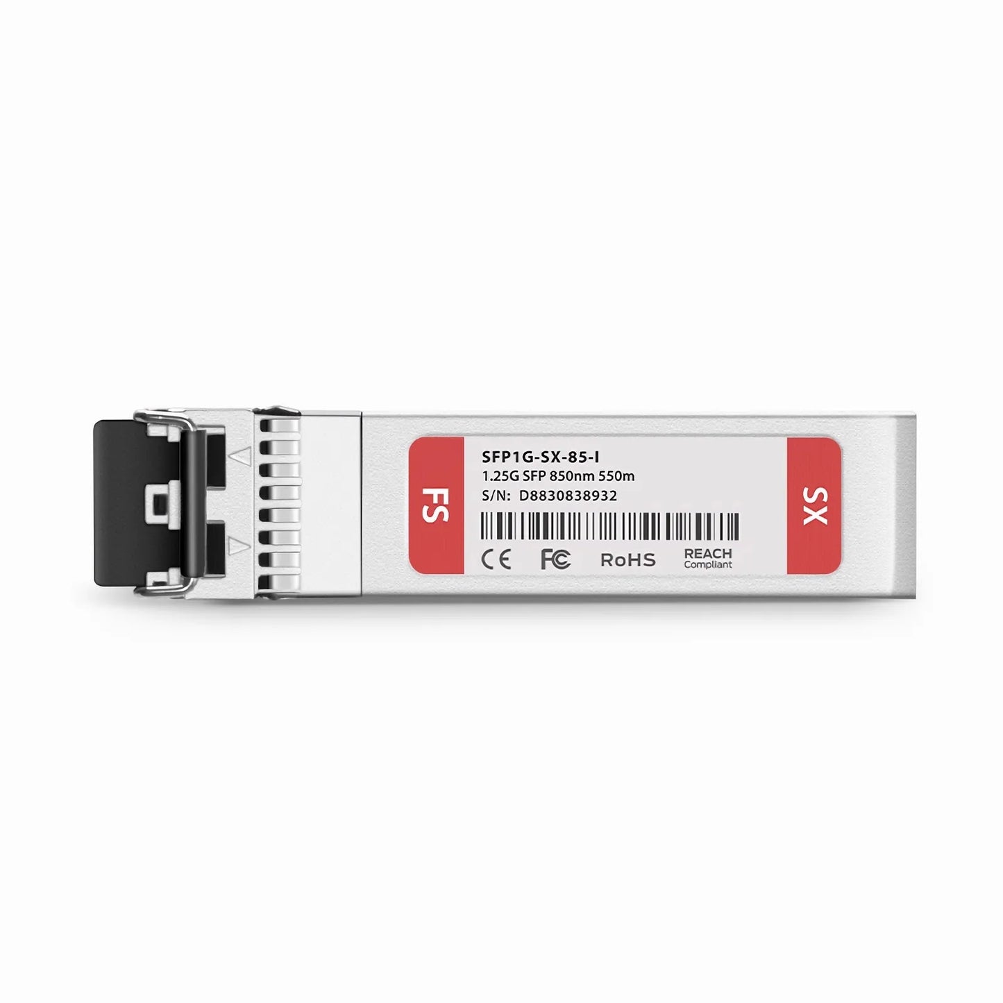 Cisco Compatible 1000BASE-SX SFP 850nm 550m DOM Duplex LC/UPC MMF Optical Transceiver Module (Industrial)
