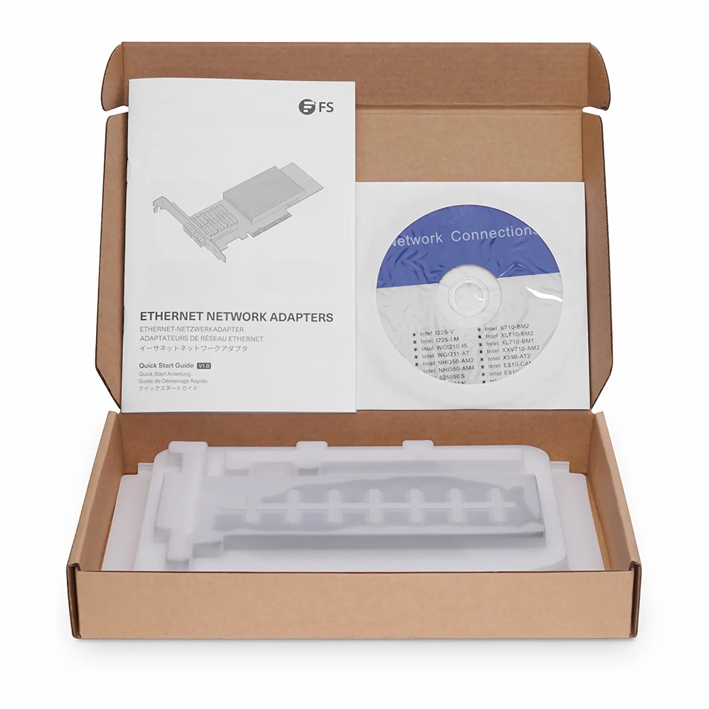 Intel E810-XXVAM2 Based Ethernet Network Interface Card, 25G Dual-Port SFP28, PCIe 4.0 x 8, Comparable to Intel E810-XXVDA2, Full Height&Low Profile