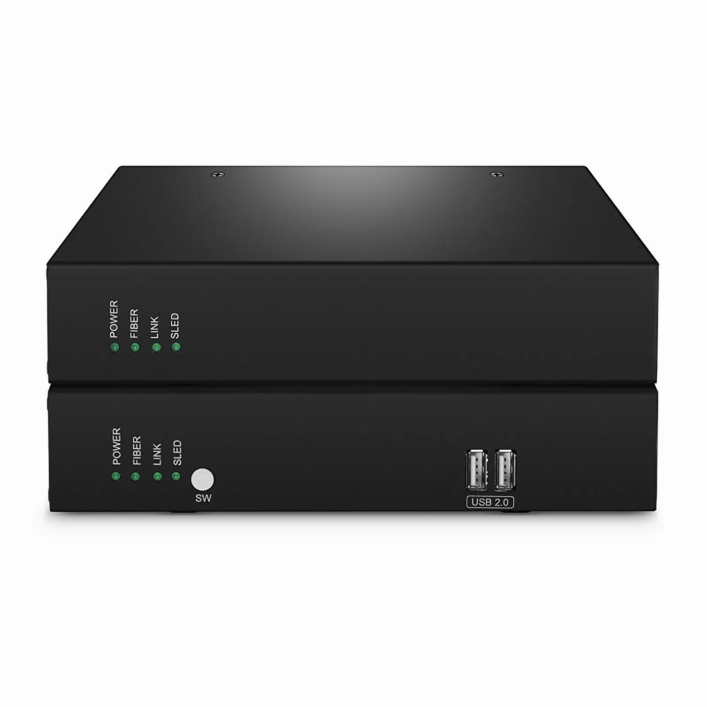 4K HDMI USB HID IP KVM Matrix Receiver Set with Audio and EDID over Fiber Optic Cable for 20km and Cat5e/6/6a/7 for 120m, 3840x2160@60Hz